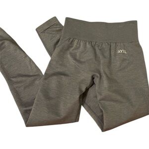 AYBL leggings. Small. Blue Grey. No seam!